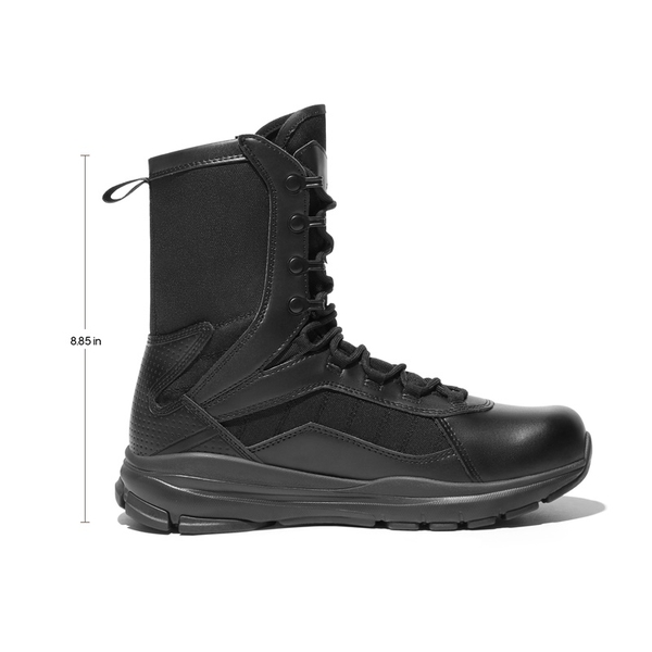 Men's Lightweight Military Combat Work Boots - BLACK - 2